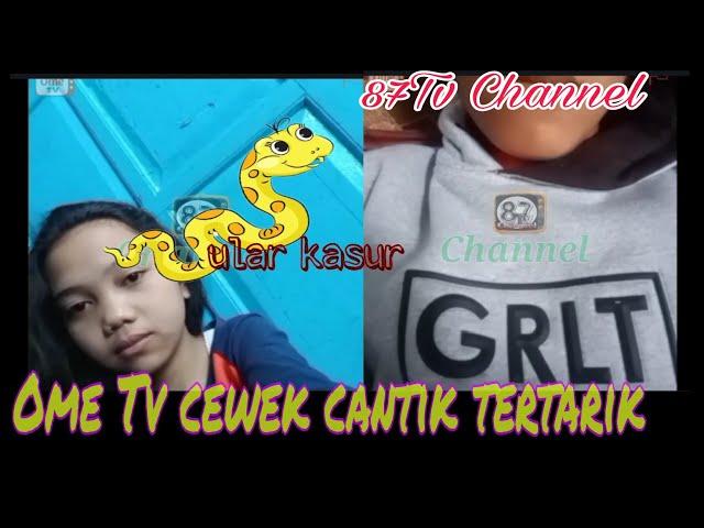 Reaksi cewek cantik di ome tv banyak yang pengen ditemani ajak ngobrol ome tv || Terbaru