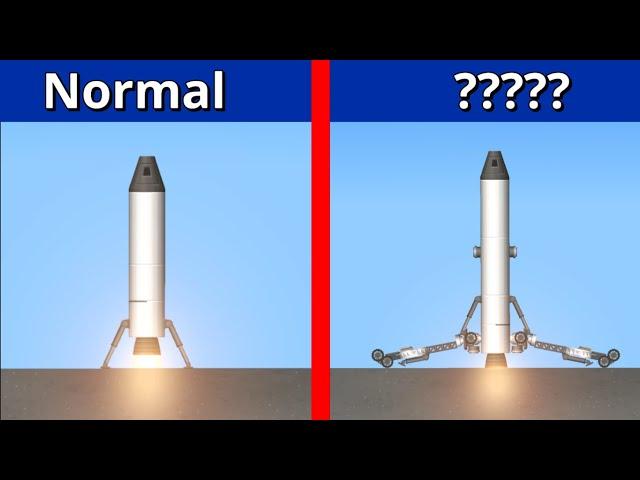 5 Different Landing Legs in #SFS | #shorts