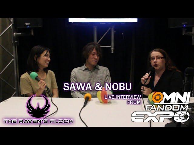 The Raven's Flock - Sawa & Nobu Interview (Omni Fandom Expo 2019)