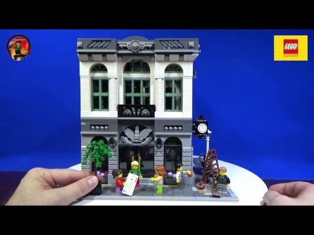 LEGO Expert 10251, Обзор модульного здания Brick Bank!