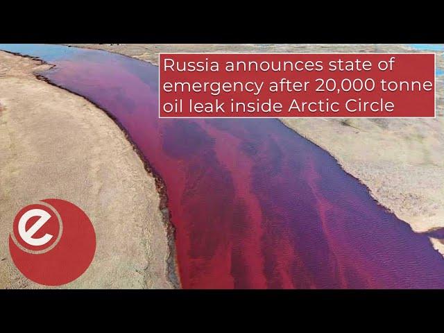 Russia Announces State Of Emergency After 20,000-Tonne Oil Leak Inside Arctic Circle