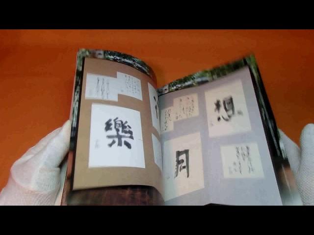 Japanese Lacquer and Calligraphy by KADO ISABUROH book japan urushi zen #0375