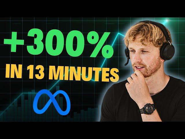 Give me 13 minutes, I’ll show you how to get a 300% ROAS at scale with Facebook Ads