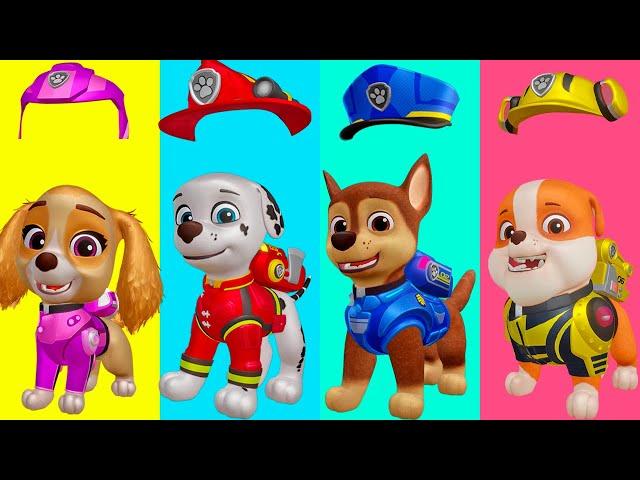 Wrong Heads Puzzles Patrulla Canina - Juegos de Rompecabezas de Outfits Paw Patrol - Videos For Kids