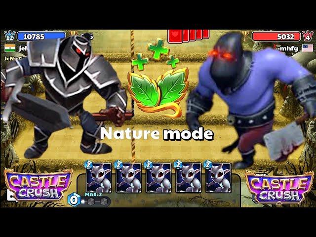 Executioner + Black Knight In Nature Mode! Castle Crush