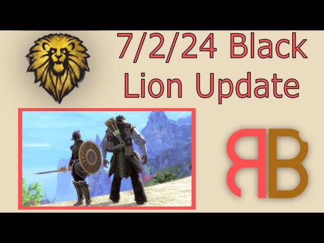 GW2 | July 2nd Black Lion Update! New Disguised Fan Shield Skin!