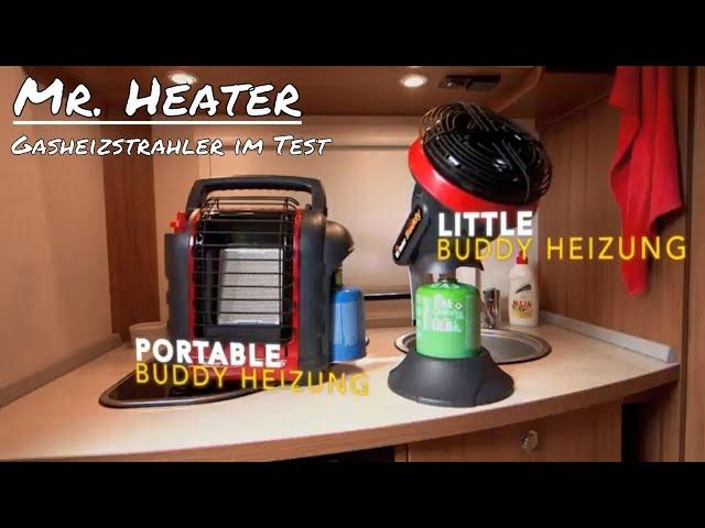 Gasheizstrahler Mr. Heater Buddy+Little Buddy - mobile Campingheizung im Test