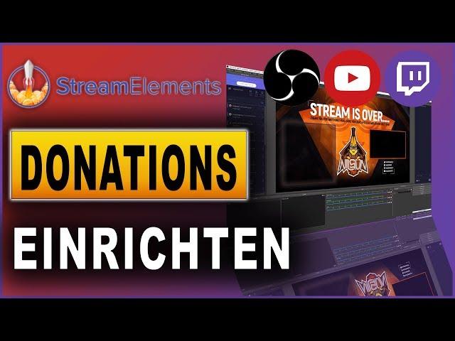 StreamElements: Donations einrichten (2019)