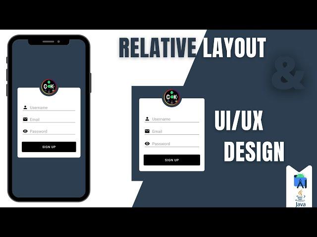 Relative Layout ||UI/UX Design||How to add semi-circled on top of cardview||Android Tutorial-2020