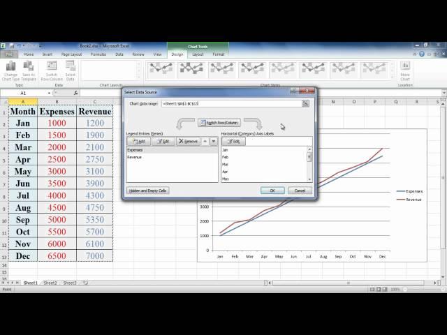 How to Create a Graph in Excel