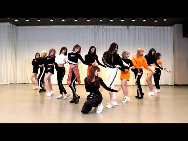 [IZ*ONE - FIESTA] dance practice mirrored