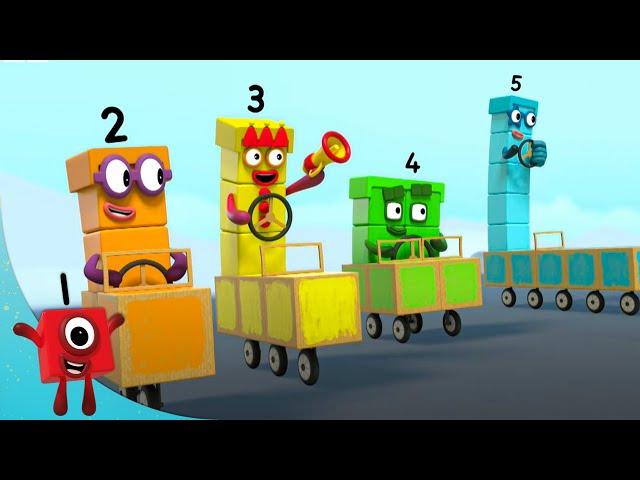 Numberblocks - Summer Puzzles | Learn to Count | Learning Blocks