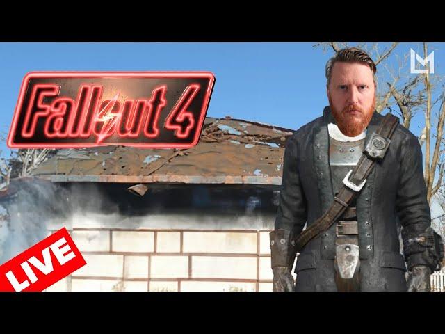 Part 4 - Never Played Fallout 4 - *LIVE STREAM*