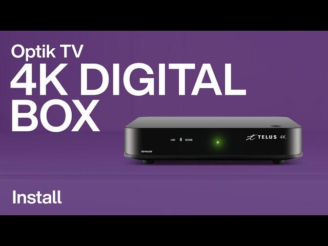 TELUS | Installing a 4K wireless digital box