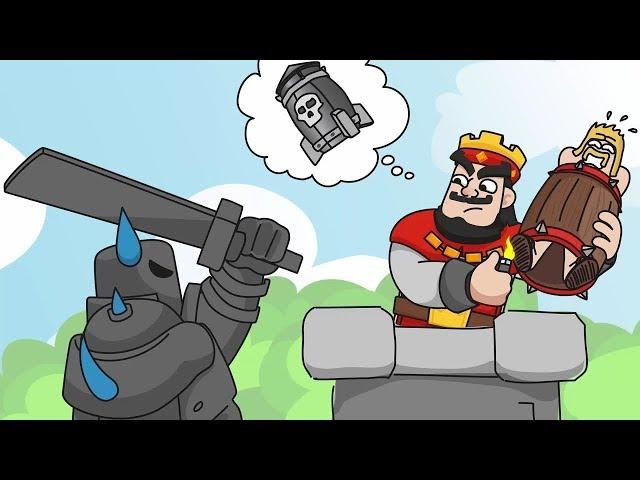 САМОЕ ПЕРВОЕ ВИДЕО МУЛЬТИК CLASH ROYALE! КЛЕШ РОЯЛЬ АНИМАЦИЯ! НА ЮТУБЕ