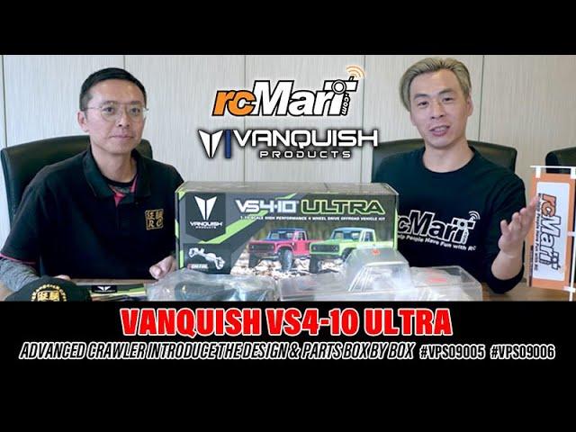 Vanquish VS4 10 Ultra Advanced Crawler Introduce the Design & Parts Box by Box #VPS09005 ##VPS09006