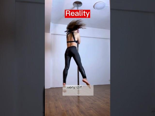 Expectation vs Reality - Pole Dance Pencil Spin