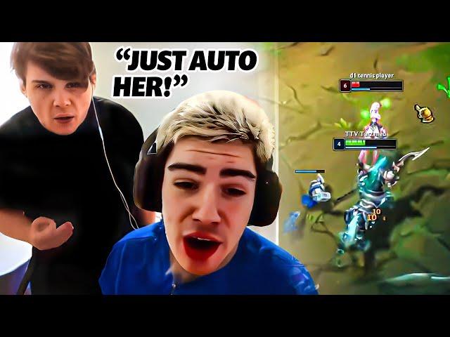 The Most CHAOTIC LoL Coaching Sesh (ft Vakin)