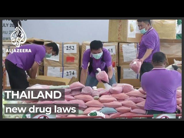 New Thailand narcotics laws focus on drug traffickers, not users