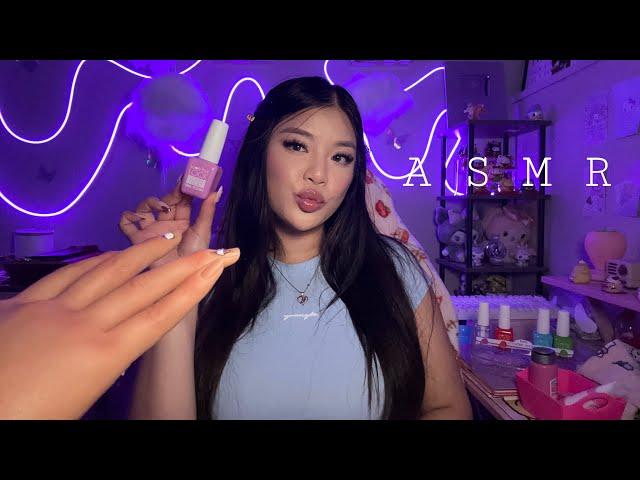 ASMR | Nail Salon Roleplay  (Tingly Manicure For Relaxation )