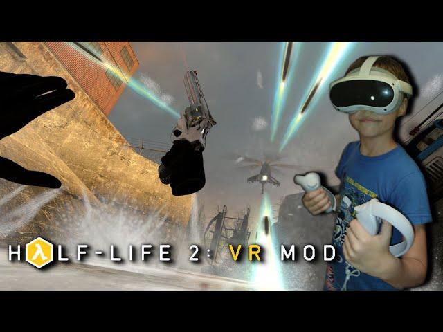 Half-Life 2: VR Mod - Погоня на Катере !!