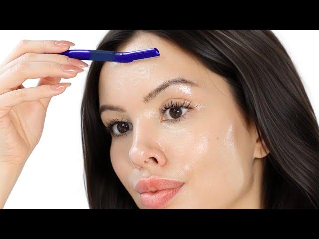 How to Shave Your Face | DERMAPLANING 101