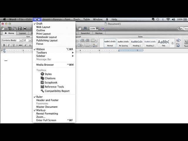 How to Make a Print Layout the Default View Layout in Microsoft Word : Microsoft Office Tips