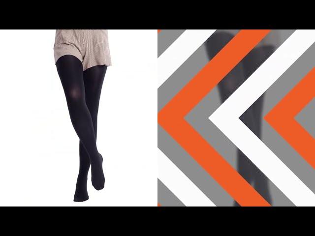 Leamel Opaque Black Tights