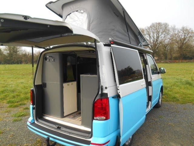 westfalia kepler five , Utilisation et présentation en détail , Van tour