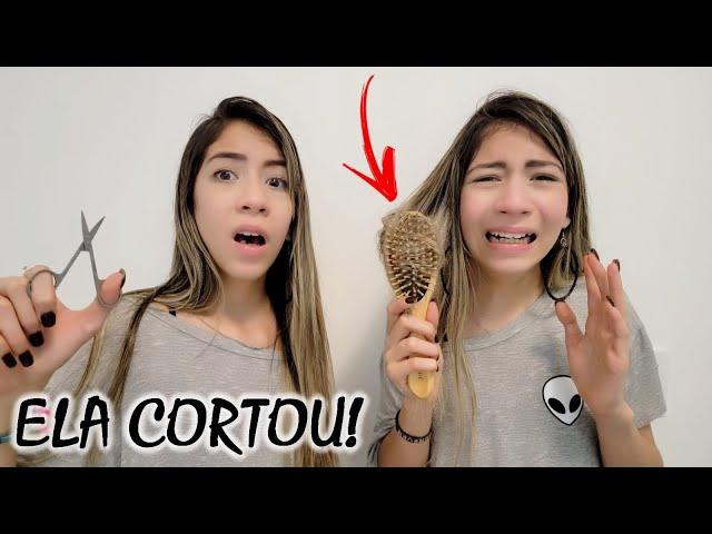 TIVE QUE CORTAR MEU CABELO - PLANETA DAS GÊMEAS