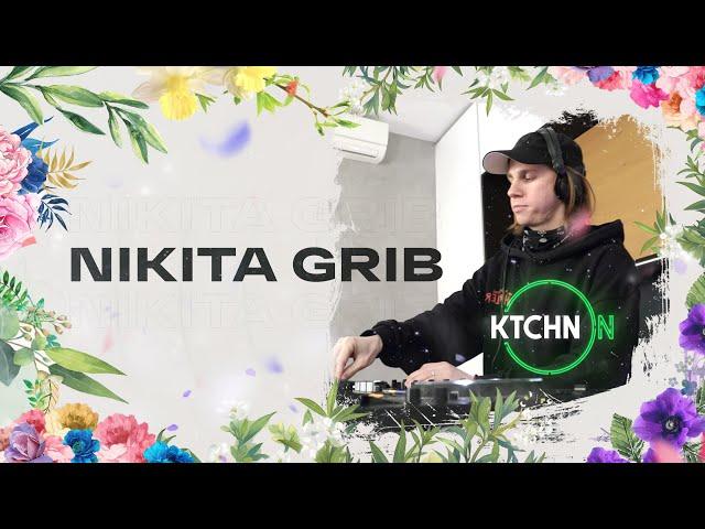 Nikita Grib live for KTCHN ON [Organic House DJ Mix] 4K