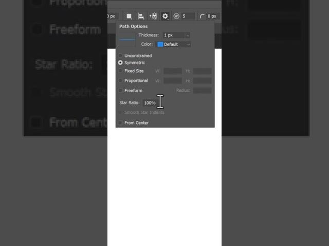 How to Draw Star Shape in Adobe Photoshop