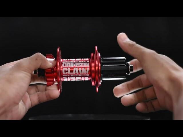 Best Mid-End Bicycle Hubs - Crimson Claw 28h / 32h / 36h