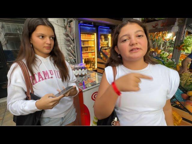 KIZLARLA DEĞİŞİK ABUR CUBUR SATAN YERE GİTTİK / BİRGÜN VLOG