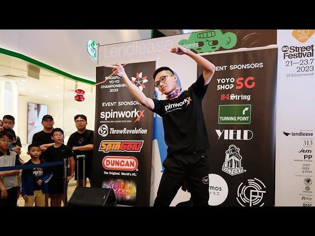 Singapore Yoyo Championships 2023 1A08 Finals Bryan Teo