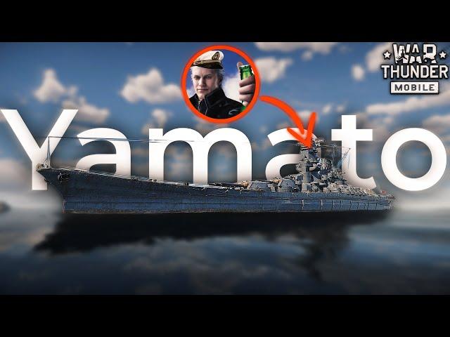 War Thunder Mobile • Обзор IJN Yamato • Абсолютная POWER!