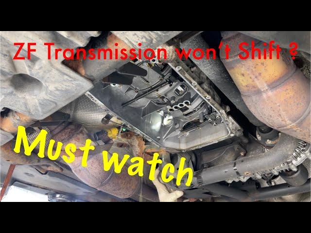 ZF Transmission won't shift, ZF Transmission Service, valve body, BMW, Jaguar, Range Rover