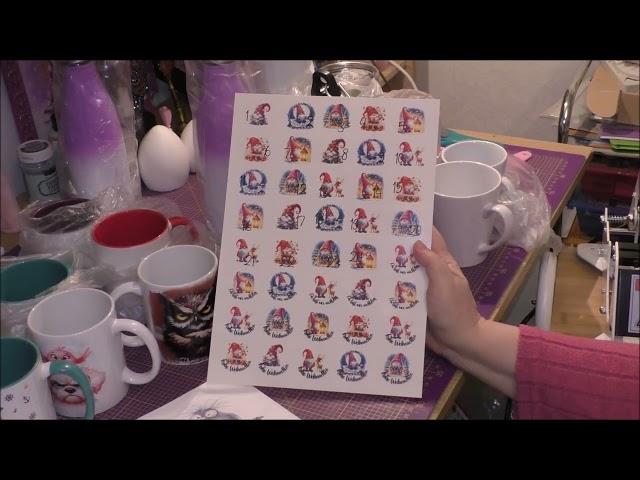 Tassen selbst bedrucken - was brauch ich alles für die Sublimation