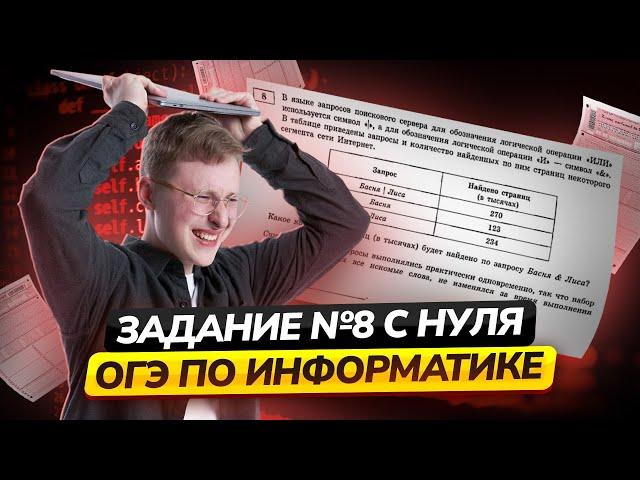 Разбор всех типов 8 задания | ОГЭ по информатике