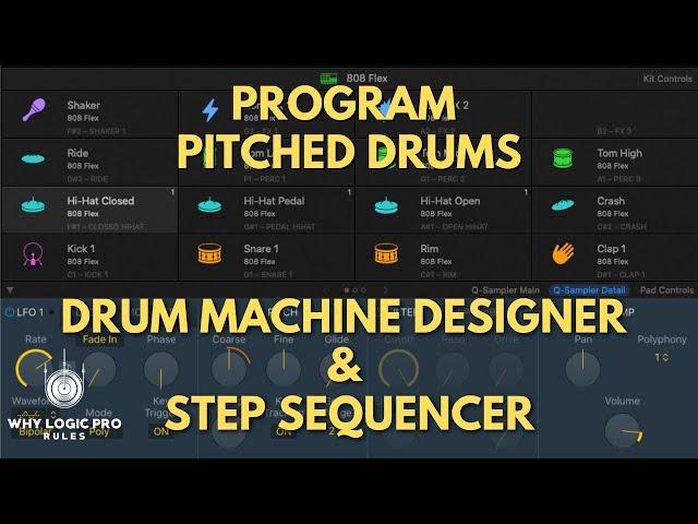 3 Tips To Play W/ Pitch Using Drum Machine Designer & Step Sequencer