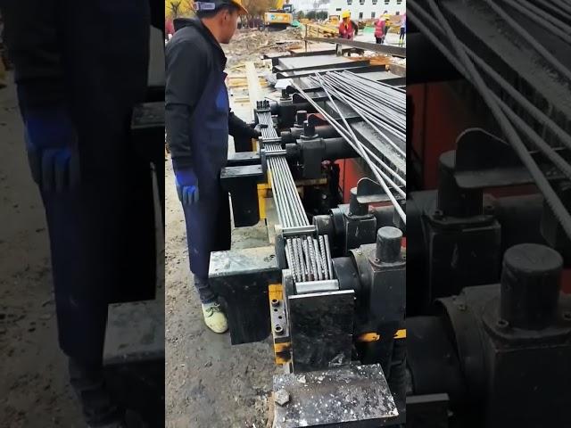 Bending steel rods #machine #satisfyingmachines