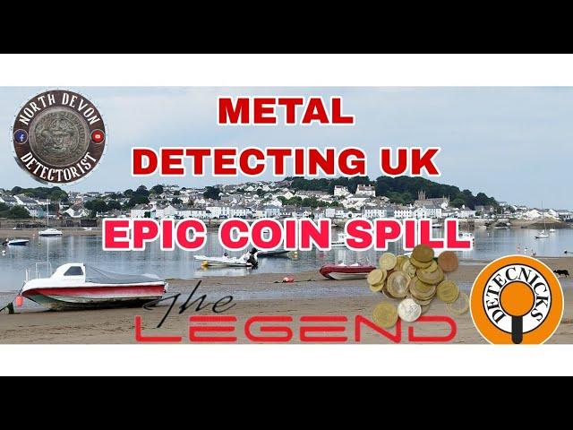 METAL DETECTING UK - NOKTA LEGEND - EPIC COIN SPILL - BEACH HUNT- @detecnicksmetaldetectors2984