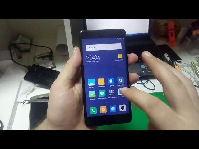 FRP! Xiaomi redmi note 4 Обход аккаунта гугл. Без ПК!