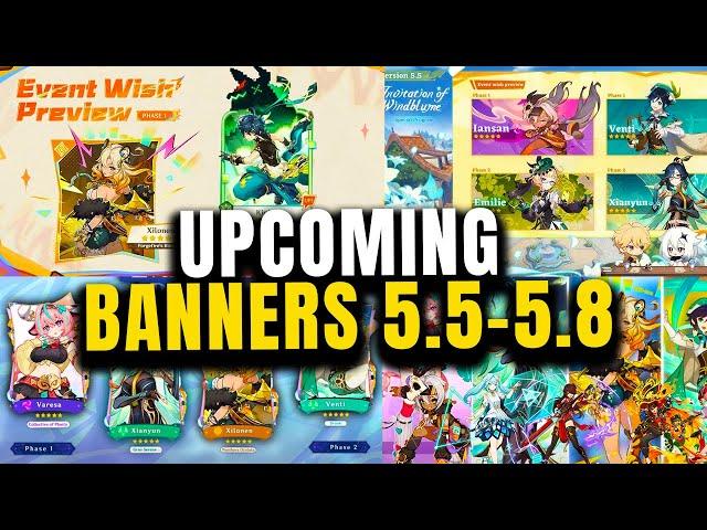 Genshin Impact 5.5 - 5.8: Must-Know Banner & Abyss Changes!