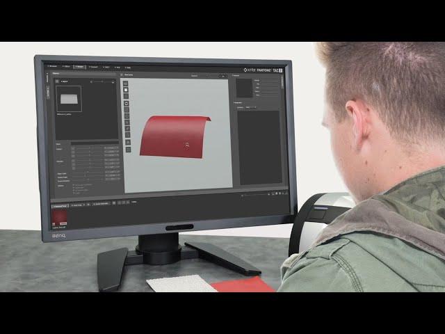 X-Rite's PANTORA Desktop Application for Managing Complex Color & Appearance Data