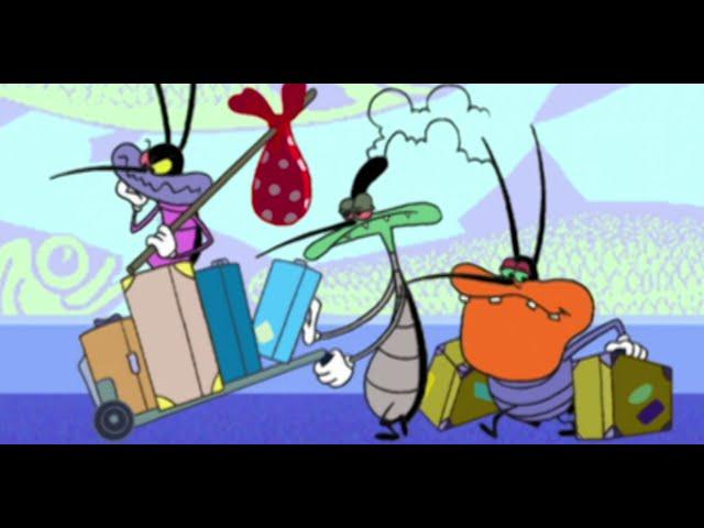 हिंदी Oggy and the Cockroaches  चलती  Hindi Cartoons for Kids