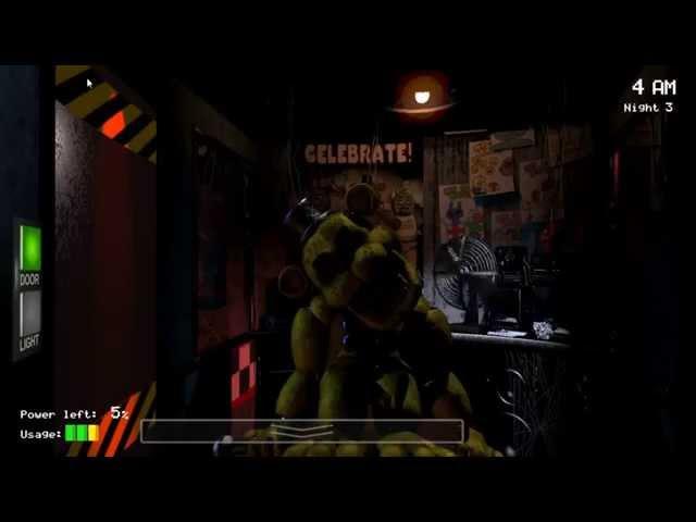 FNAF Golden Freddy Encounter