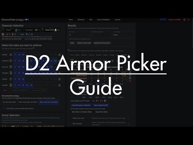 Level Up Your Game: The Essential D2 Armor Picker Guide