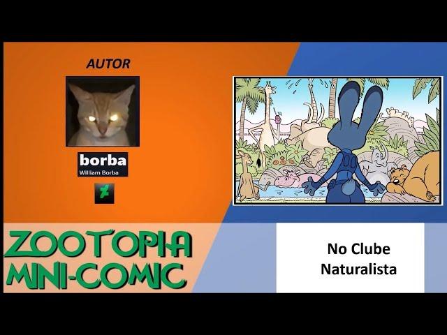 zootopia Mini comic : no clube naturalista por Borba