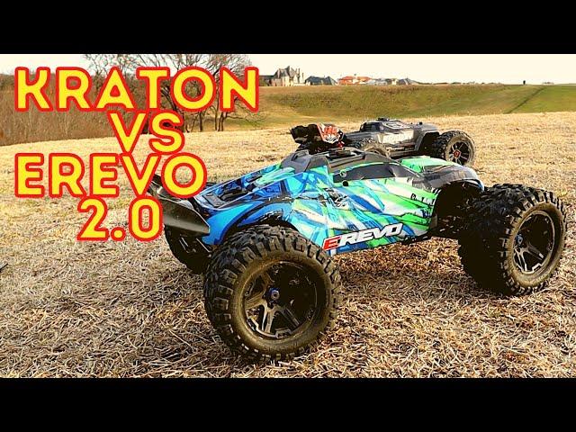 Traxxas Erevo 2.0 Vs. Arrma Kraton Which One is BETTER | RC Car Monster Trucks